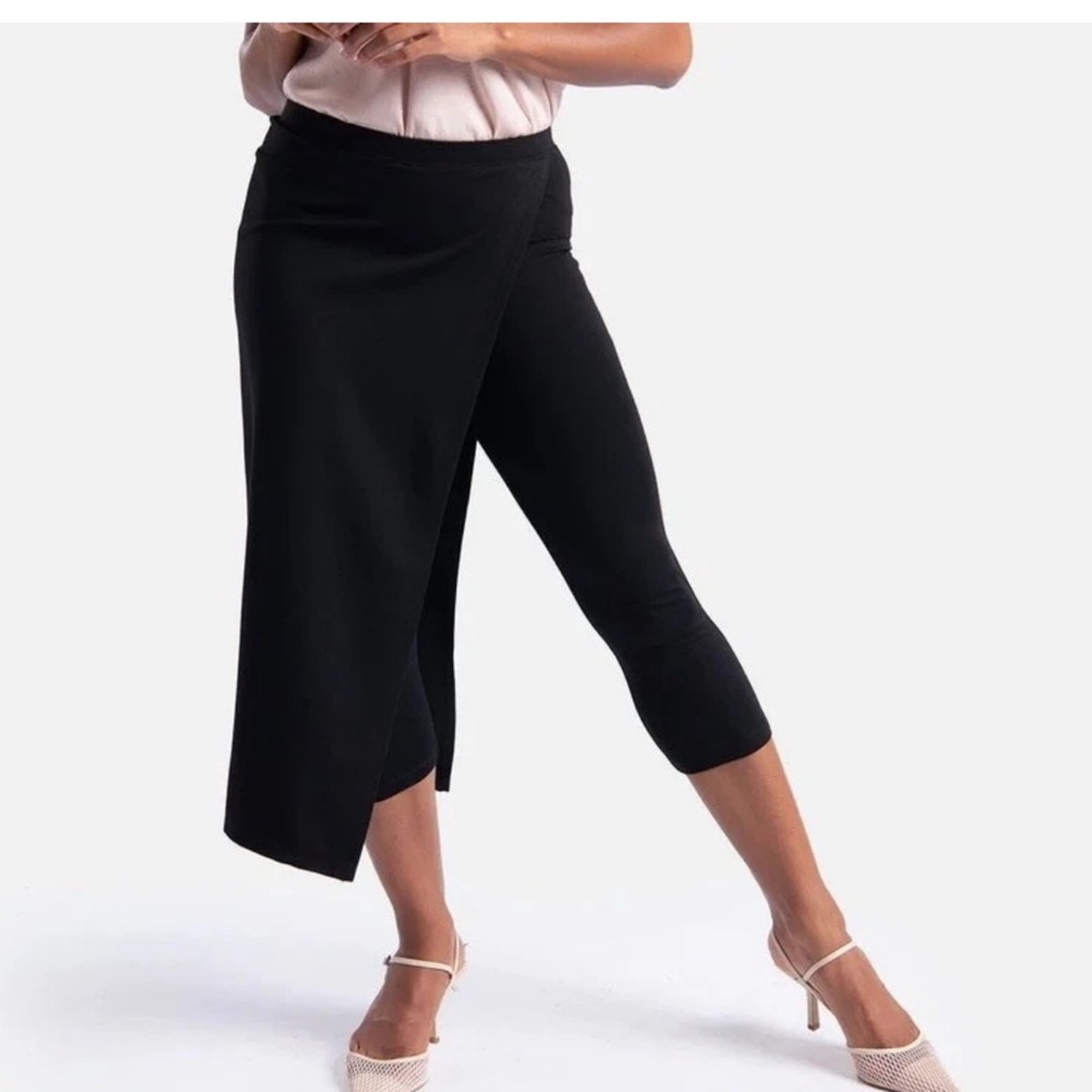 BetaBrand The Sassiest Skirt Pants Black Size XS Petite